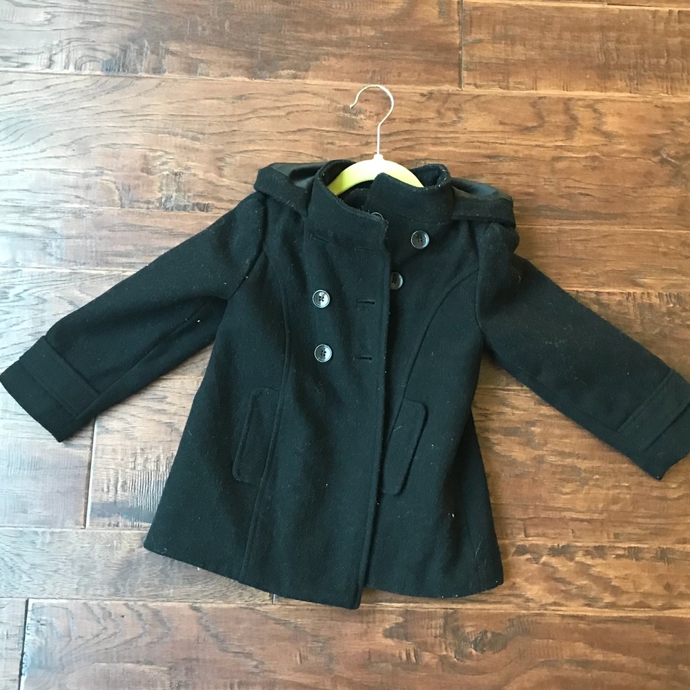 Girl’s wool pea coat